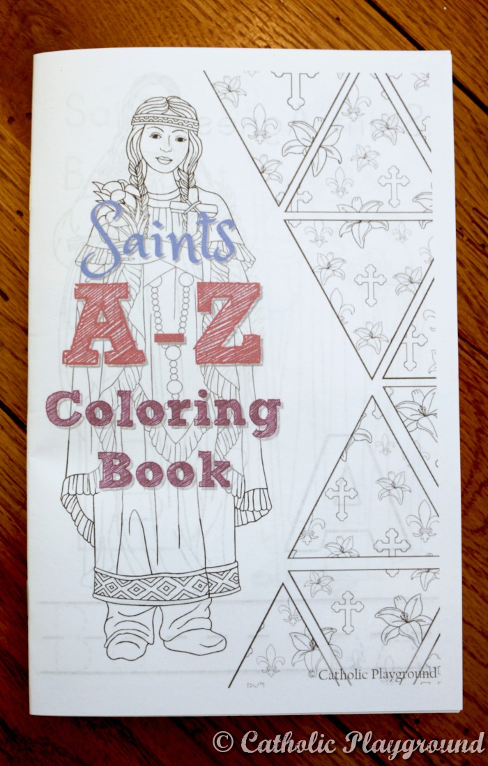 abc saints coloring