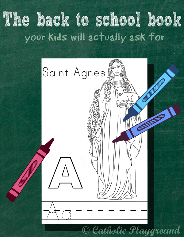 a-z saints coloring