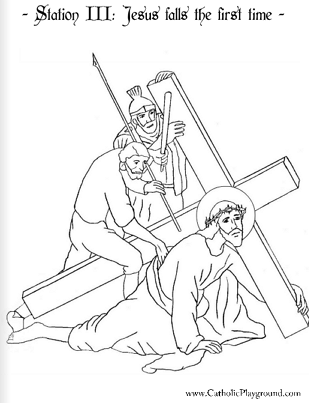 Catholic Coloring Pages - Stations of the Cross AND Lent Symbols - Bundle  of 36 - Lent Activity for Kids - Printable Coloring Pages - PDF