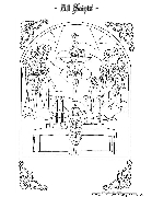 All Saints Coloring Page | Catholic Playground