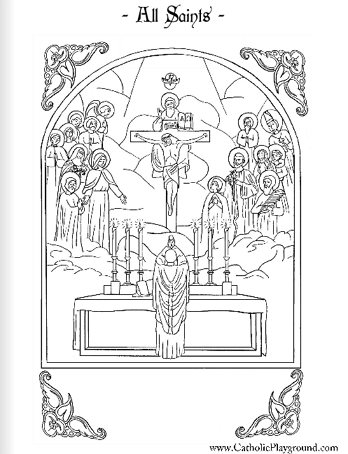 Gambar Saint Kateri Tekakwitha Catholic Coloring Page Feast Day July ...